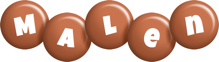 Malen candy-brown logo