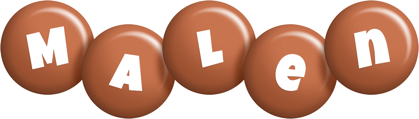 Malen candy-brown logo