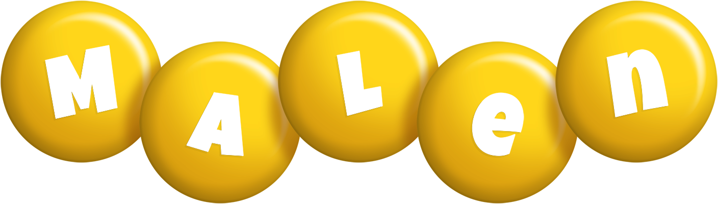 Malen candy-yellow logo