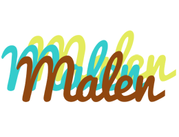 Malen cupcake logo