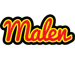 Malen fireman logo