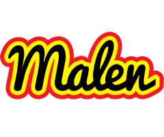 Malen flaming logo