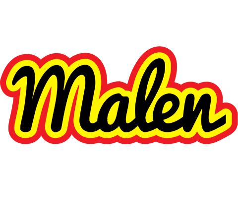 Malen flaming logo