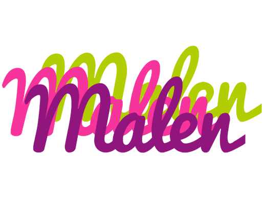 Malen flowers logo