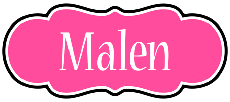 Malen invitation logo