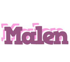 Malen relaxing logo