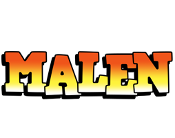 Malen sunset logo