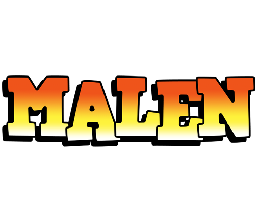 Malen sunset logo