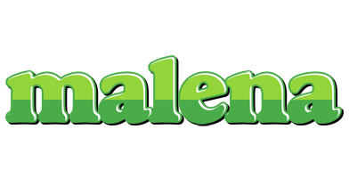 Malena apple logo