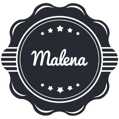 Malena badge logo