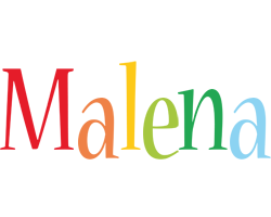 Malena birthday logo