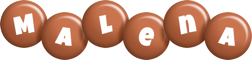 Malena candy-brown logo