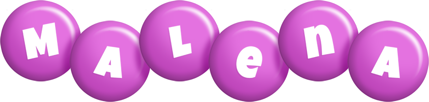 Malena candy-purple logo