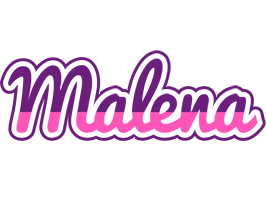 Malena cheerful logo