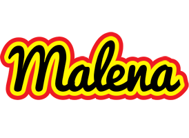 Malena flaming logo