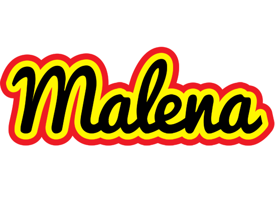 Malena flaming logo