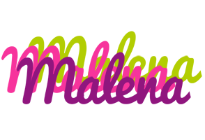 Malena flowers logo
