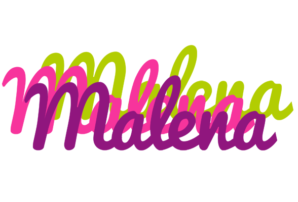 Malena flowers logo