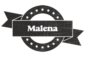Malena grunge logo