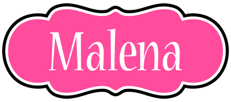 Malena invitation logo