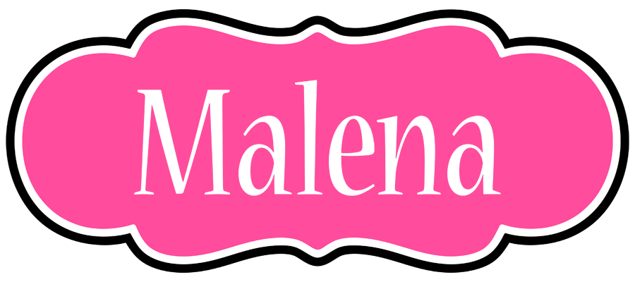 Malena invitation logo