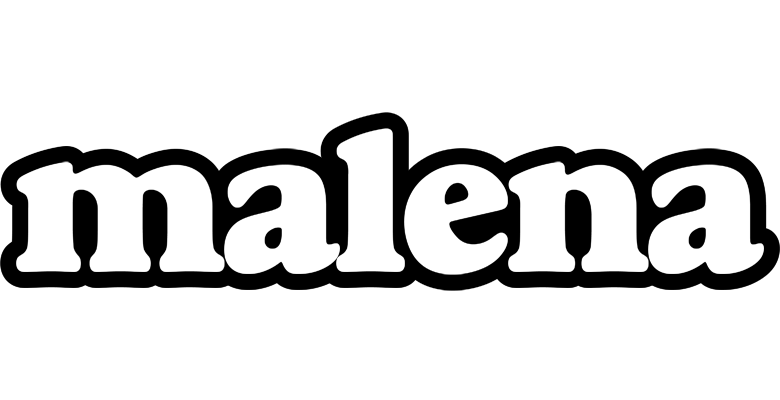 Malena panda logo
