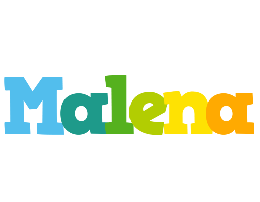 Malena rainbows logo