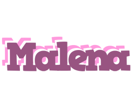 Malena relaxing logo