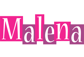 Malena whine logo