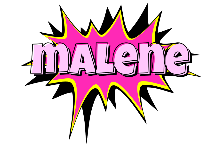 Malene badabing logo