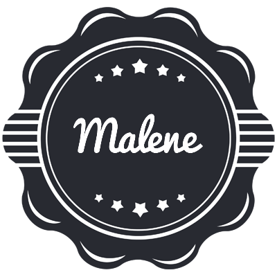 Malene badge logo