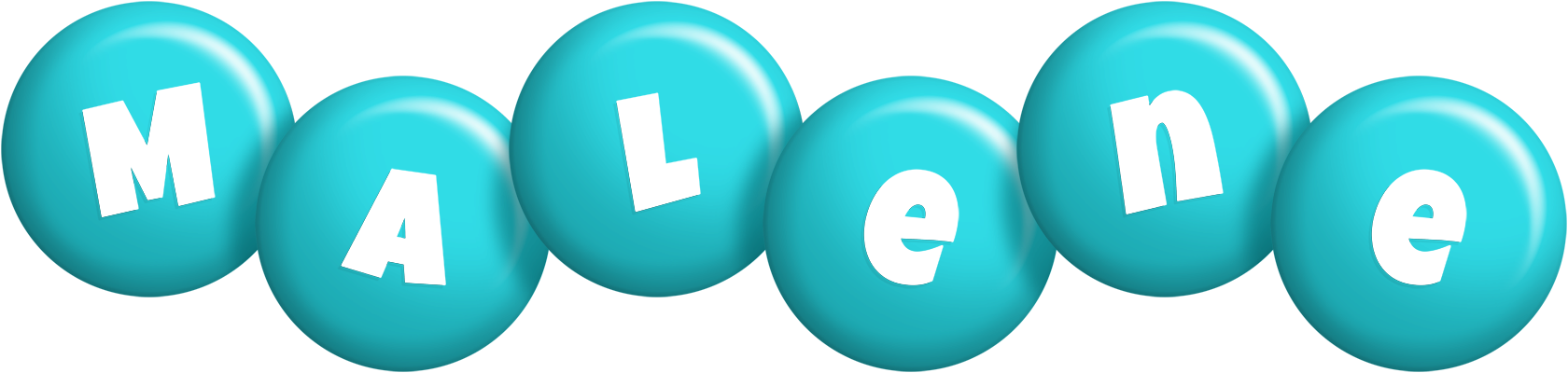 Malene candy-azur logo