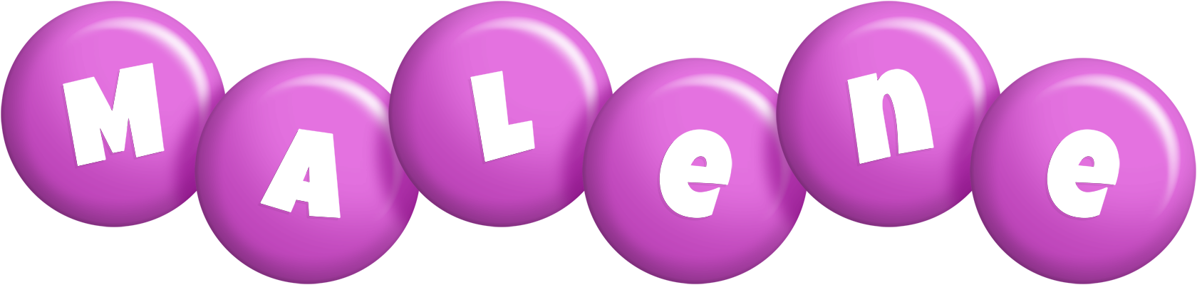 Malene candy-purple logo
