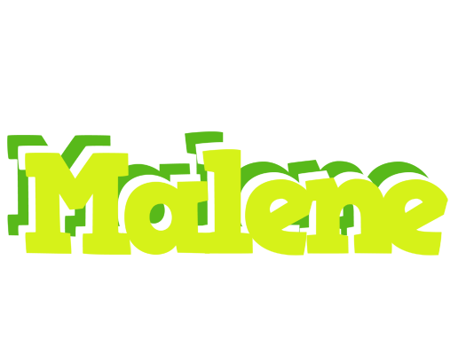 Malene citrus logo