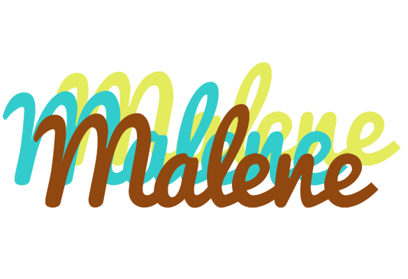 Malene cupcake logo
