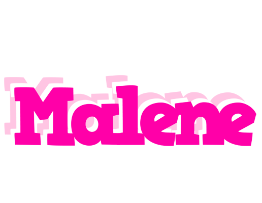 Malene dancing logo