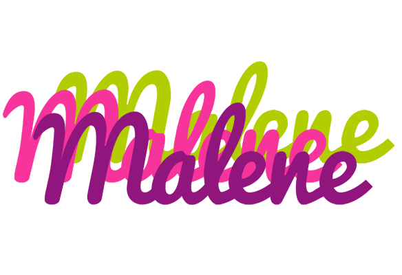 Malene flowers logo