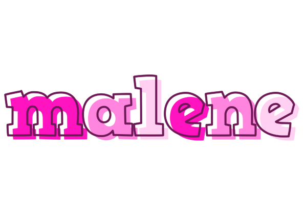 Malene hello logo