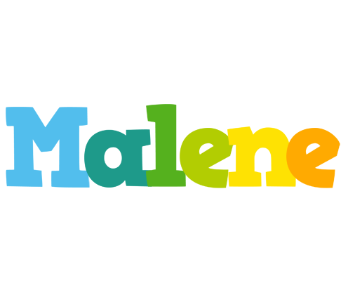 Malene rainbows logo