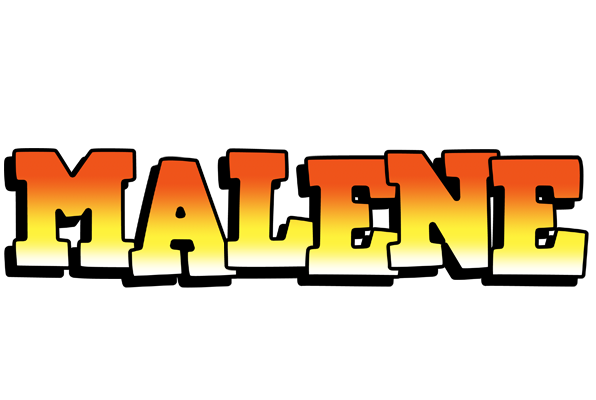 Malene sunset logo