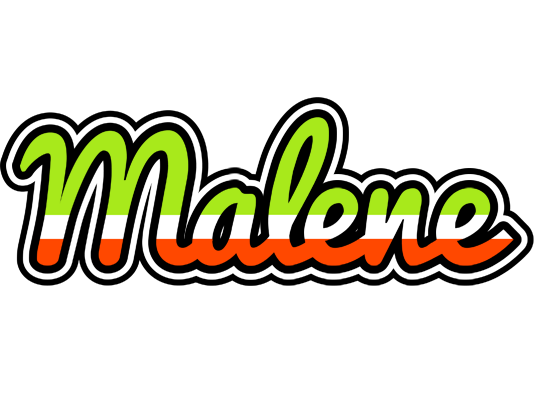 Malene superfun logo