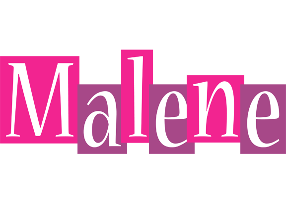 Malene whine logo
