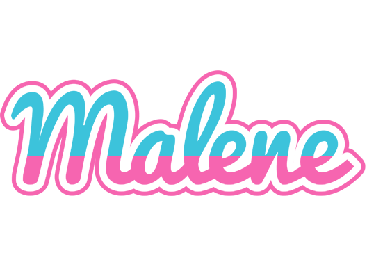 Malene woman logo