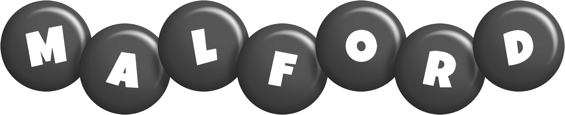 Malford candy-black logo