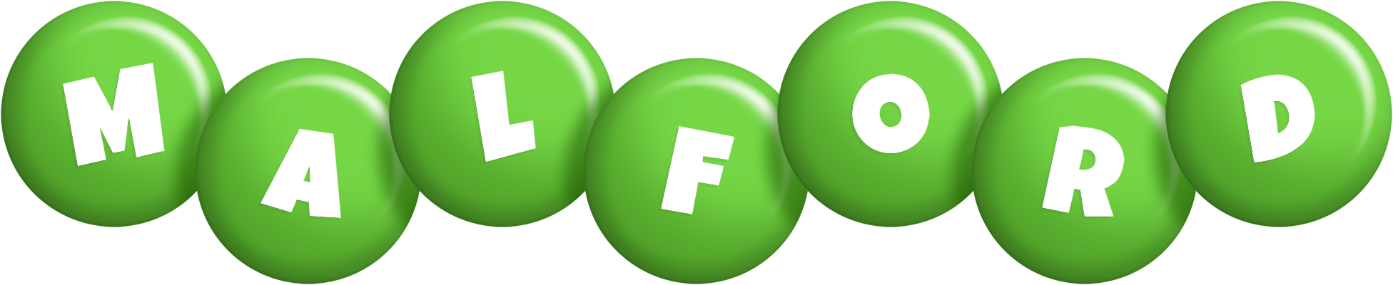 Malford candy-green logo