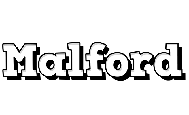 Malford snowing logo