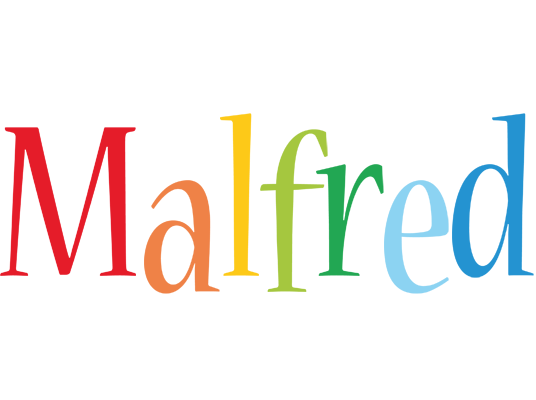 Malfred birthday logo