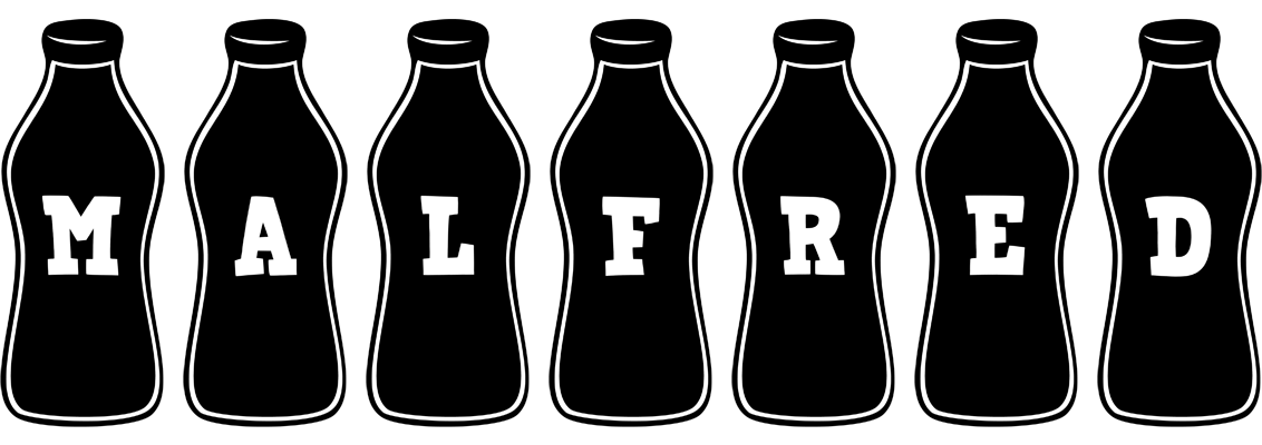 Malfred bottle logo