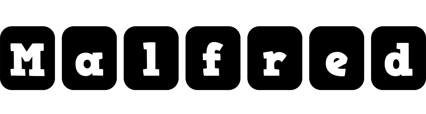 Malfred box logo