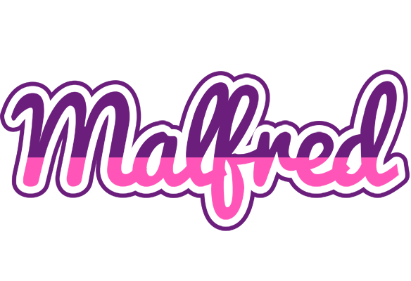 Malfred cheerful logo